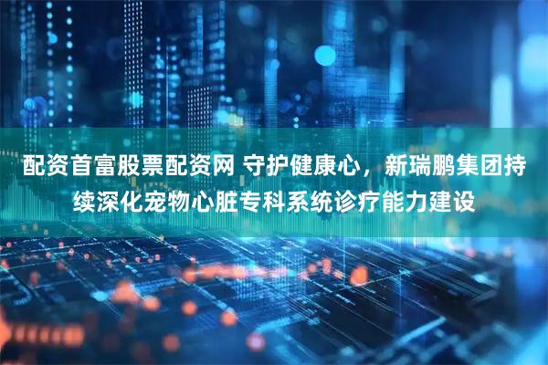 配资首富股票配资网 守护健康心，新瑞鹏集团持续深化宠物心脏专科系统诊疗能力建设